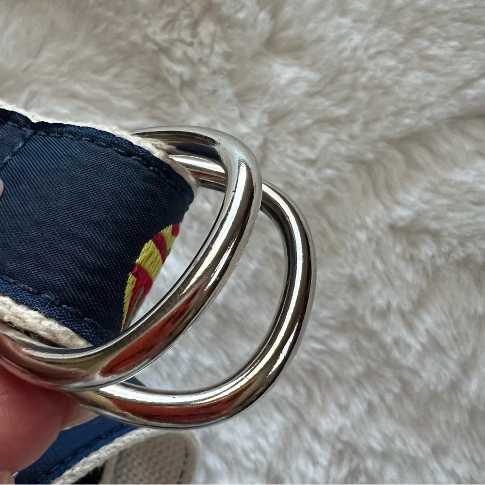 Leather Man Essex CT Nautical Sailboat Belt – Size L